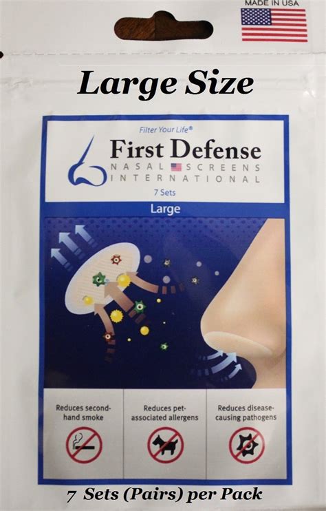 first defense nasal screens: